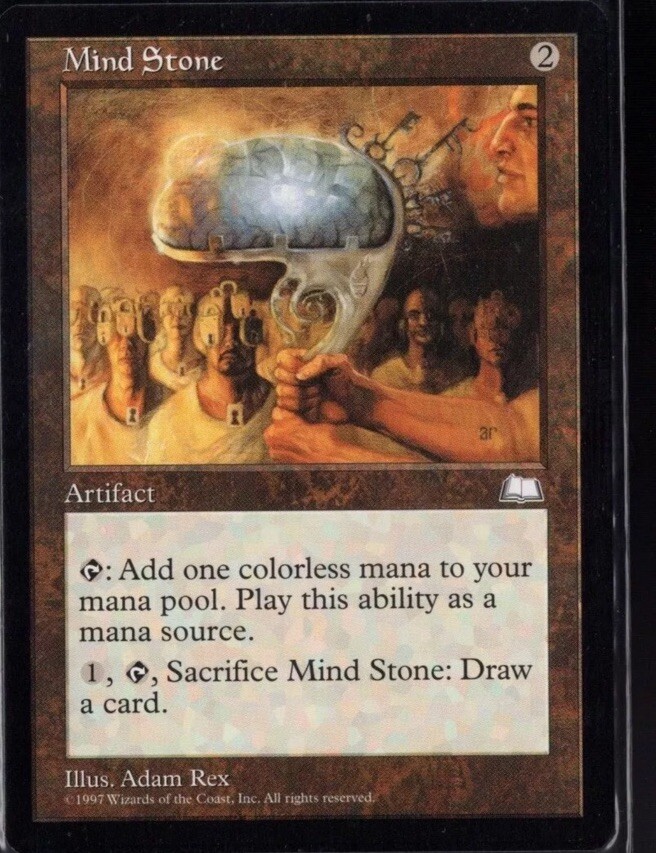 Mind Stone 1997 Common Vintage Weatherlight Magic The Gathering Near Mint