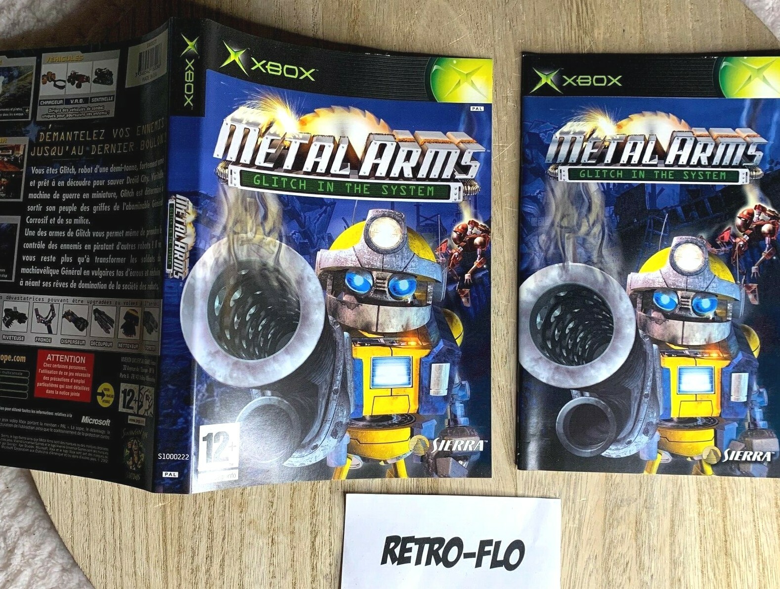 Metal Arms Xbox Anleitung + Schutzumschlag eBay