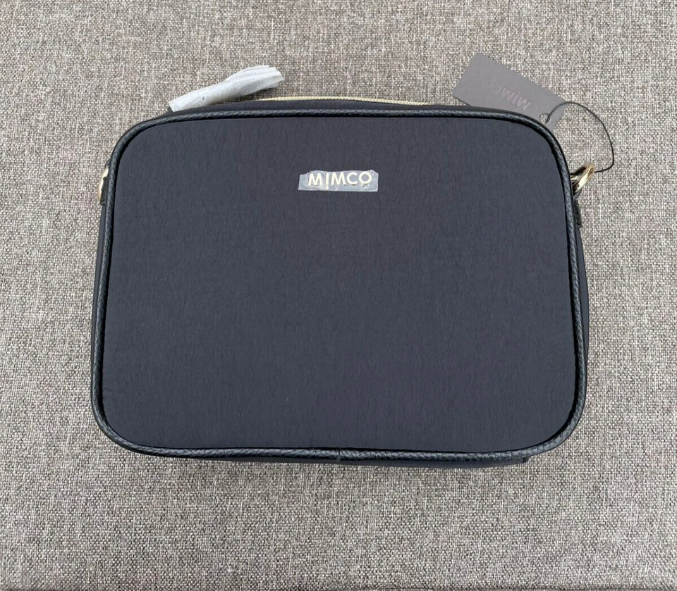 MIMCO Flight Camera Cross Body Black Bag Gold• Brand New with Tag •RRP $149 - image 3 of 4