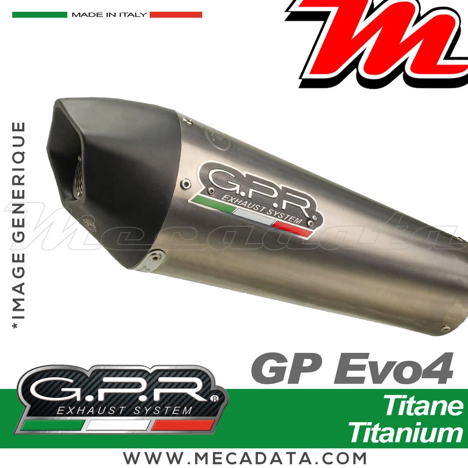 Silencieux Pot d'échappement GPR KTM SMC 690 R 2019 - Photo 1/1