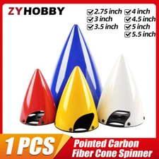 Spinner 5/3.5/3/2.75inch Carbon Fiber Spinner 2 Blade with Anodized RC Aluminium