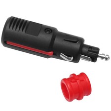 KFZ Auto Motorrad Stecker Adapter Zigarettenanzünder 12V 24V mit 8A Sicherung