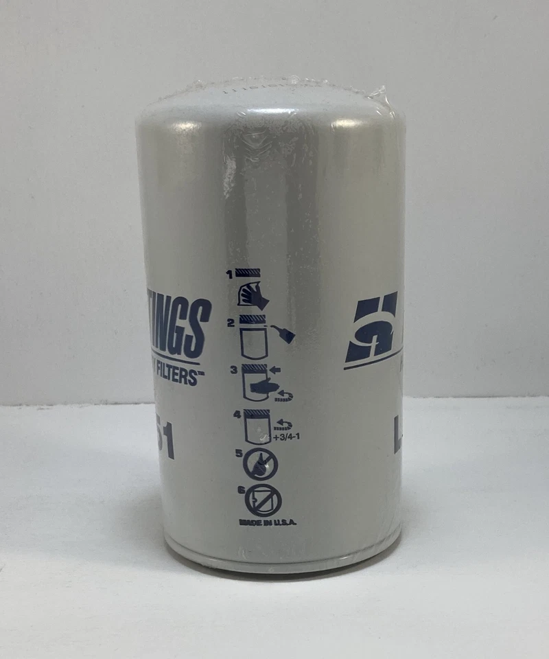 Filtro de aceite de motor de alta resistencia Hastings LF651 hecho en EE. UU. Foto 3 de 4