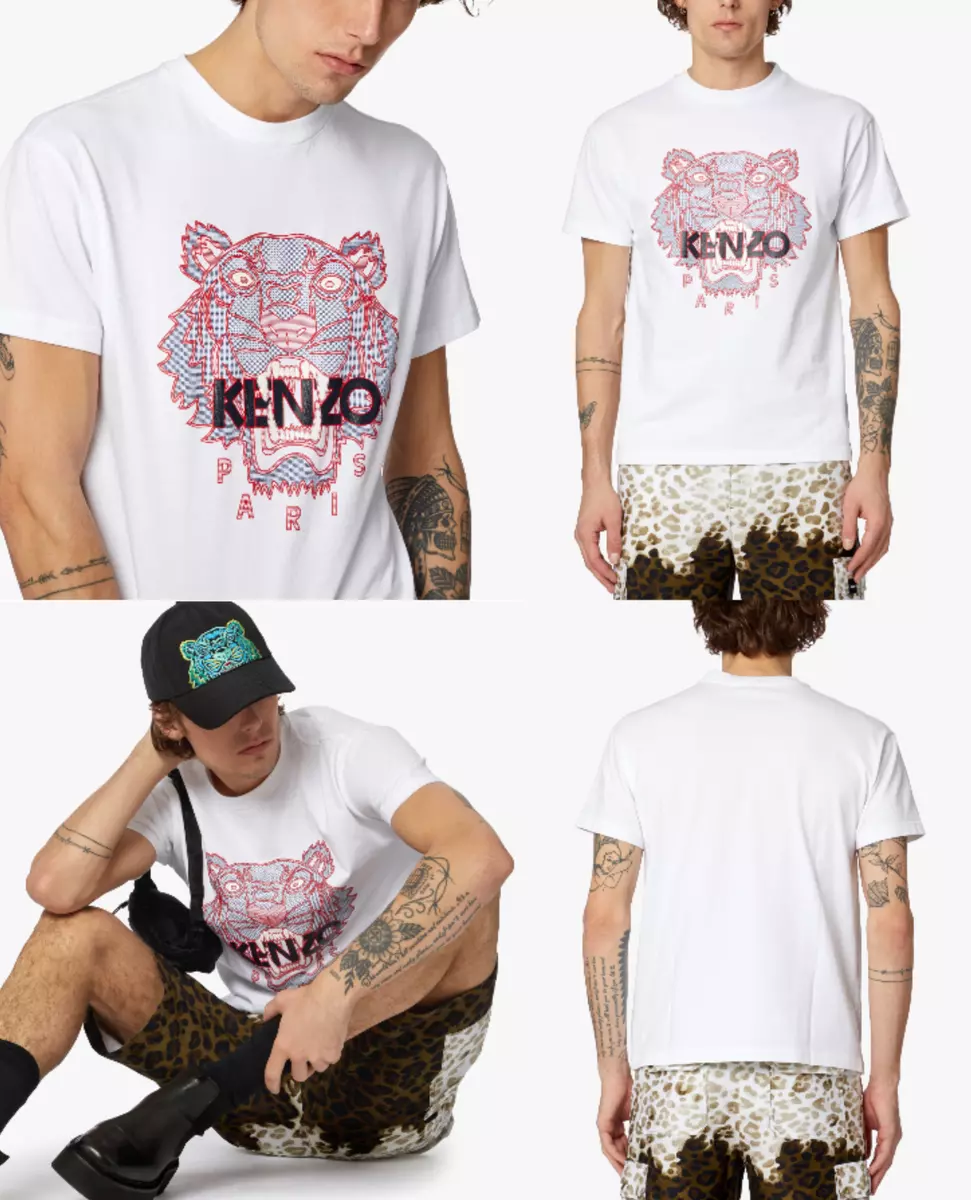 Kenzo red edition clearance white