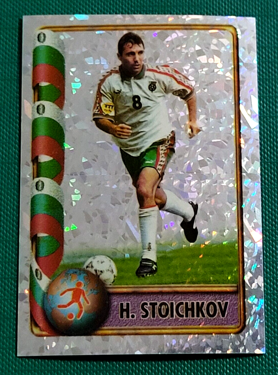 1998 Navarrete France World Cup FIFA Ax Sticker #118B HRISTO