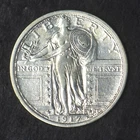 1917-P "HIGH GRADE" Type-1 Standing Liberty Quarter Dollar 25C - COINGIANTS -