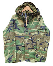 Genuine US Army Woodland Camo Gore-Tex ECWCS Parka Jacket Medium Reg #4
