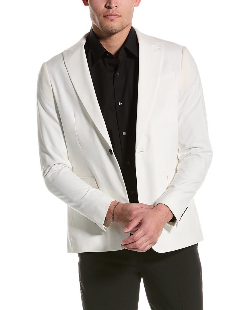 Блейзер Allsaints Row Мужской белый 36