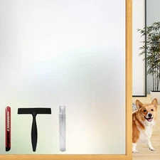 New! Frosted Glass Window Privacy Film with Installation Kit 17.5" x 78.7" (B25)