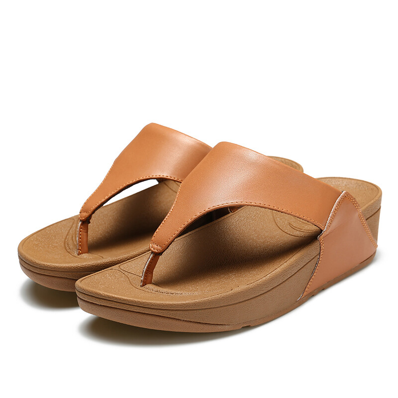Ladies FitFlopu0026quot; Leather Sandals flip-flops Non-slip Shoes UK Size:3 4  5 6 | eBay