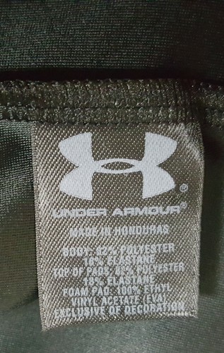 UNDER ARMOUR MPZ BASKETBALL PADDED COMPRESSION SHIRT BLACK RED 1221717 (MEDIUM) - Picture 8 of 12