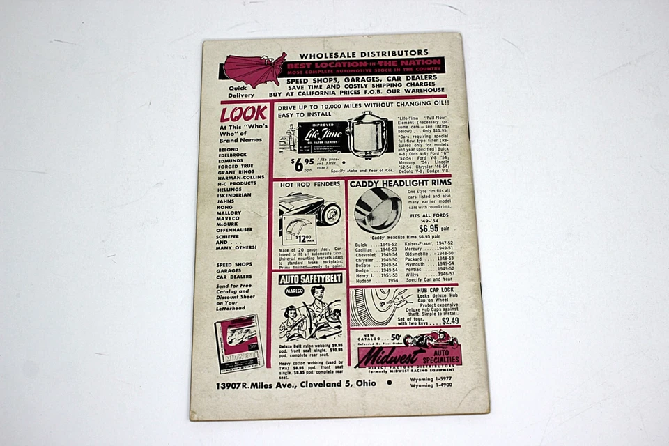 ROD & CUSTOM Magazine February 1955 Custom Sports Cars - Image 2 of 2