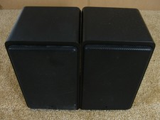 Canton Plus S Bookshelf / Satellite Speakers For Canton Plus C Subwoofer - Black