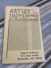 NOS NEW Texas Instruments TI-99/4A Asgard Software Diskette Artist Instances 8