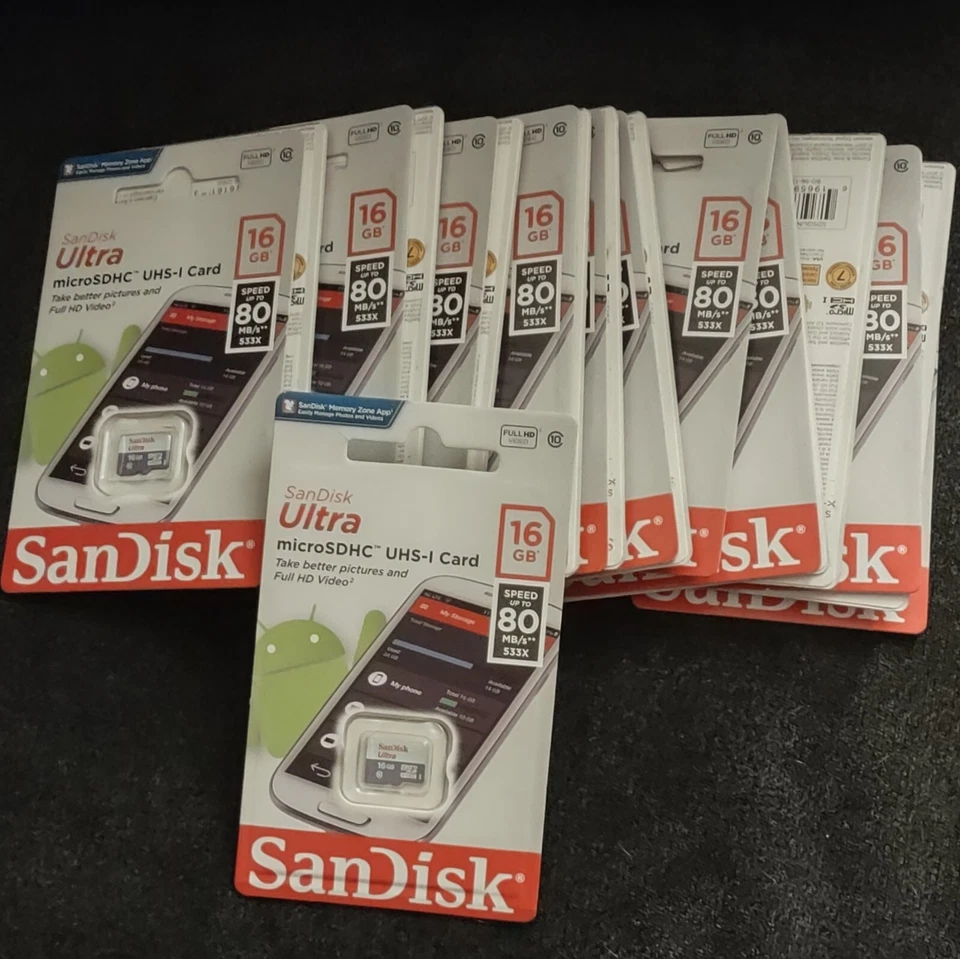 SanDisk Ultra 16GB microSDHC UHS-I Flash Memory Card - Image 3 of 3