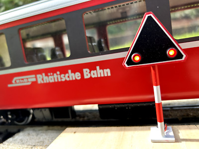 LGB Gartenbahn Spur G Kreuzungssignal LED - Paar