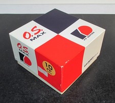 O.S. Motore MAX-10FP 1.76cc 2 cicli glow con marmitta per aereo R/C, nuovo f/s