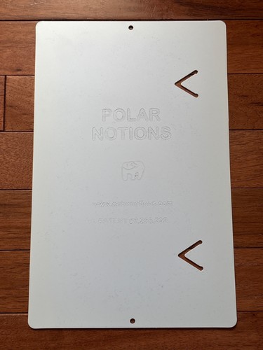 Polar Notions Fabric Organizer Board 7" x 11-3/4" Set of 12 Compact Storage