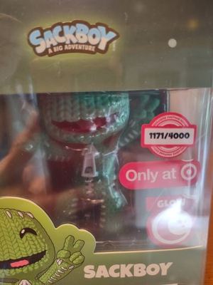 #ad Youtooz PlayStation Sackboy Glow In The Dark Target Vinyl 1171 4000 IN HAND $50.00