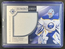 2024-25 Upper Deck Ultimate Ukko-Pekka Luukkonen Jumbo Jersey #/199