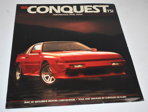 1988 Chrysler Auto Dealer Sales Brochure - Conquest