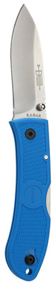 Ka-Bar Dozier Hunter Lockback Folding Knife 3'' AUS 8A Steel Blade Zytel Handle