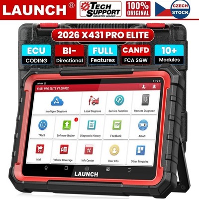 LAUNCH X431 PRO ELITE Bidirectional Car Diagnostic Tool K.ey Coding OBD2 Scanner