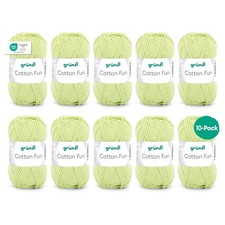Laine Cotton Fun - laine pour crocheter - fil à tricoter - facile d’entretien