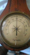 STAZIONE BAROMETRICA 4 strumenti - Vintage - base legno