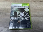 Microsoft Xbox 360 Call of Duty: Black Ops I & II Game Combo Pack Complete CIB