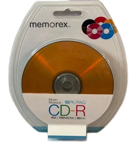 15 Pack Memorex Cool Colors DVD-R 16X 4.7GB 120Min SEALED NIP NIB Sixteen DVD's