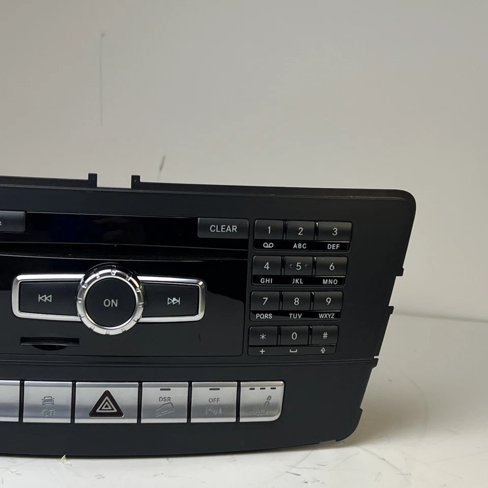 2012 MERCEDES BENZ ML350 COMMAND HEAD UNIT DVD CD AUDIO A1669000204 OEM - Image 3 of 4
