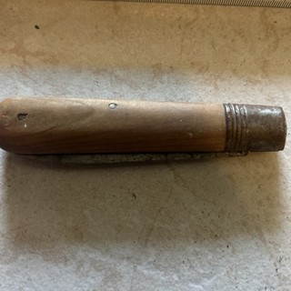 Altes Messer Klappmesser Holzgriff Vintage