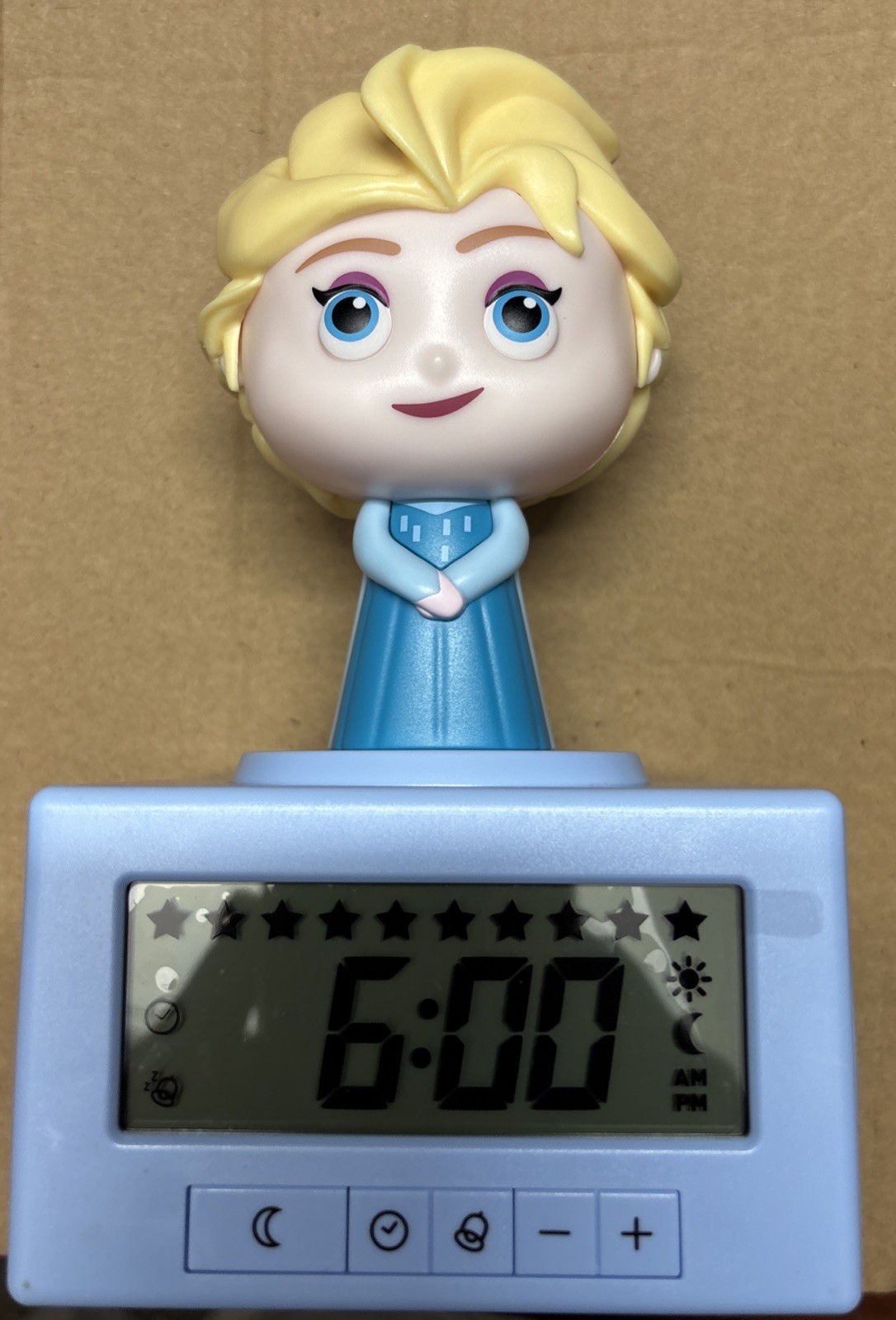 Disney Elsa Frozen Sleep Training Alarm Clock Officially Licensed