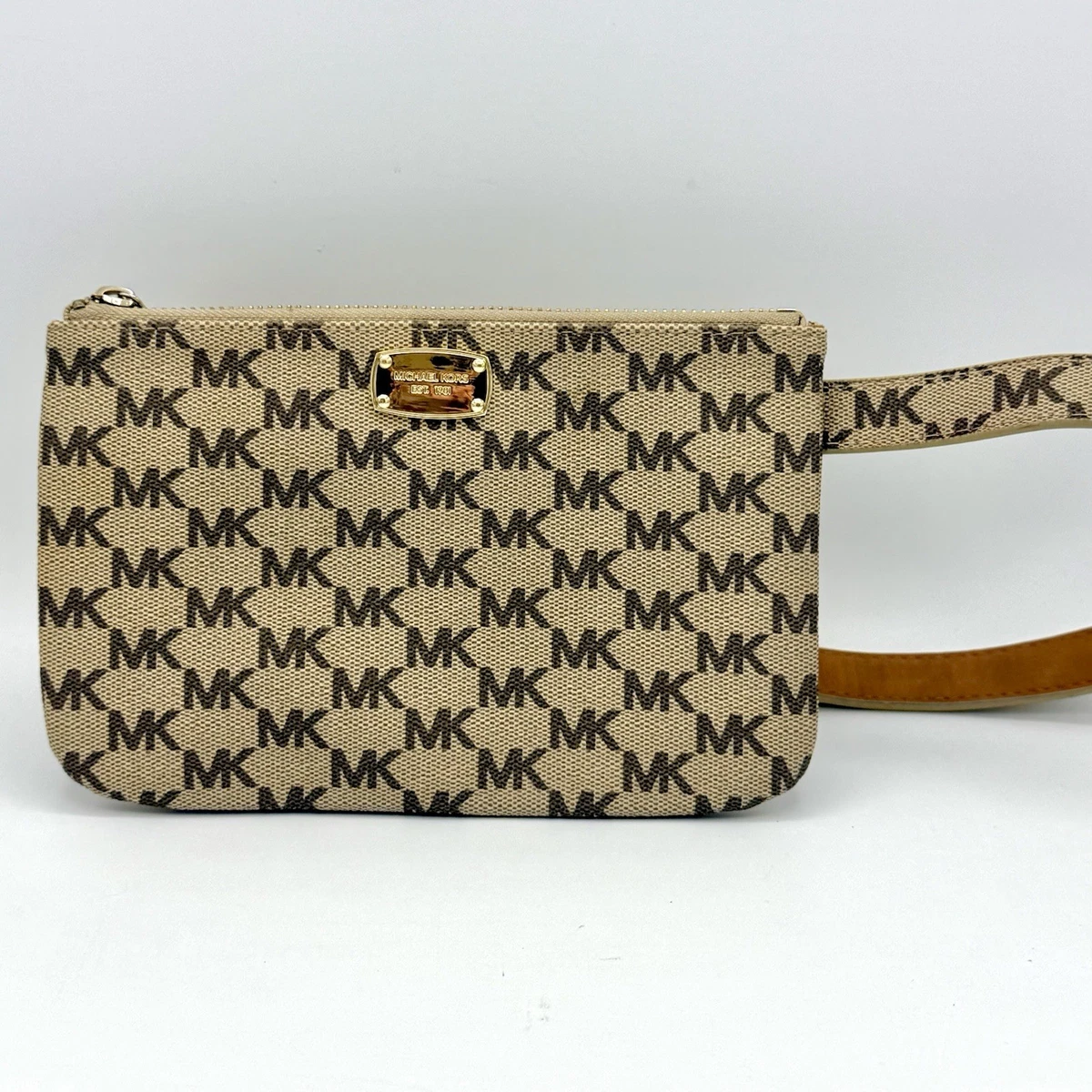 Michael Kors Beige Belt Bag & Fanny Pack Bags & Handbags for  display picture 1