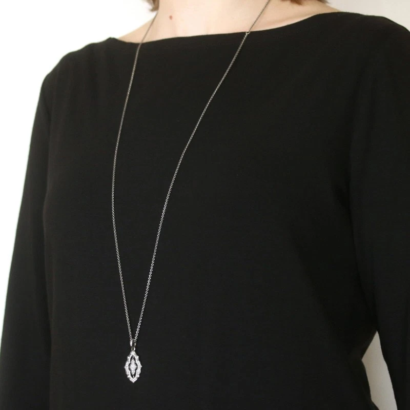 Pandora Brillante Collar de Encaje 35.4" - Esterlina 925 NUEVO Auténtico 390362CZ-90 Foto 4 de 4