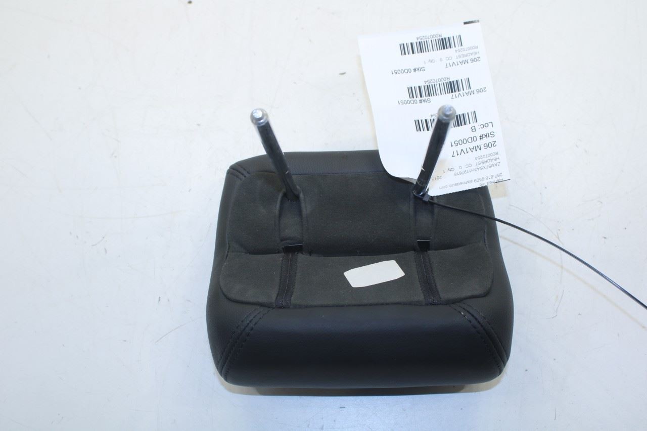 2017-21 Maserati Ghibli 3.0L RWD Rear Center 2nd Row Seat Headrest 673003982 OEM