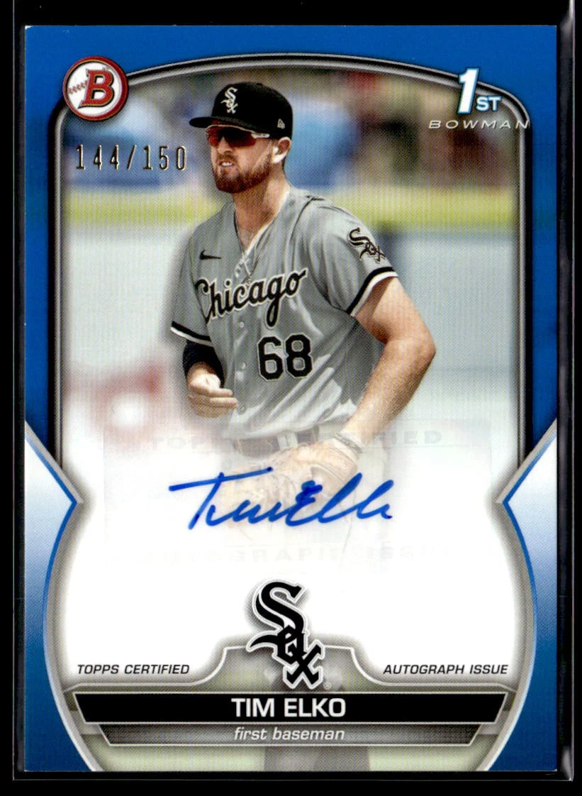 Tim Elko trading card