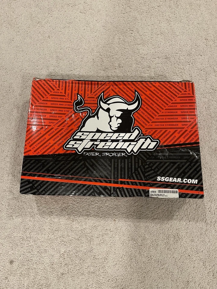 Bota de montar Speed and Strength Moto Lisa para mujer, negra, talla 10 para mujer Foto 4 de 4