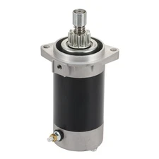 WOOSTAR 9 Teeth Outboard Electric Starter Motor Replacement for Tohatsu 50HP ...