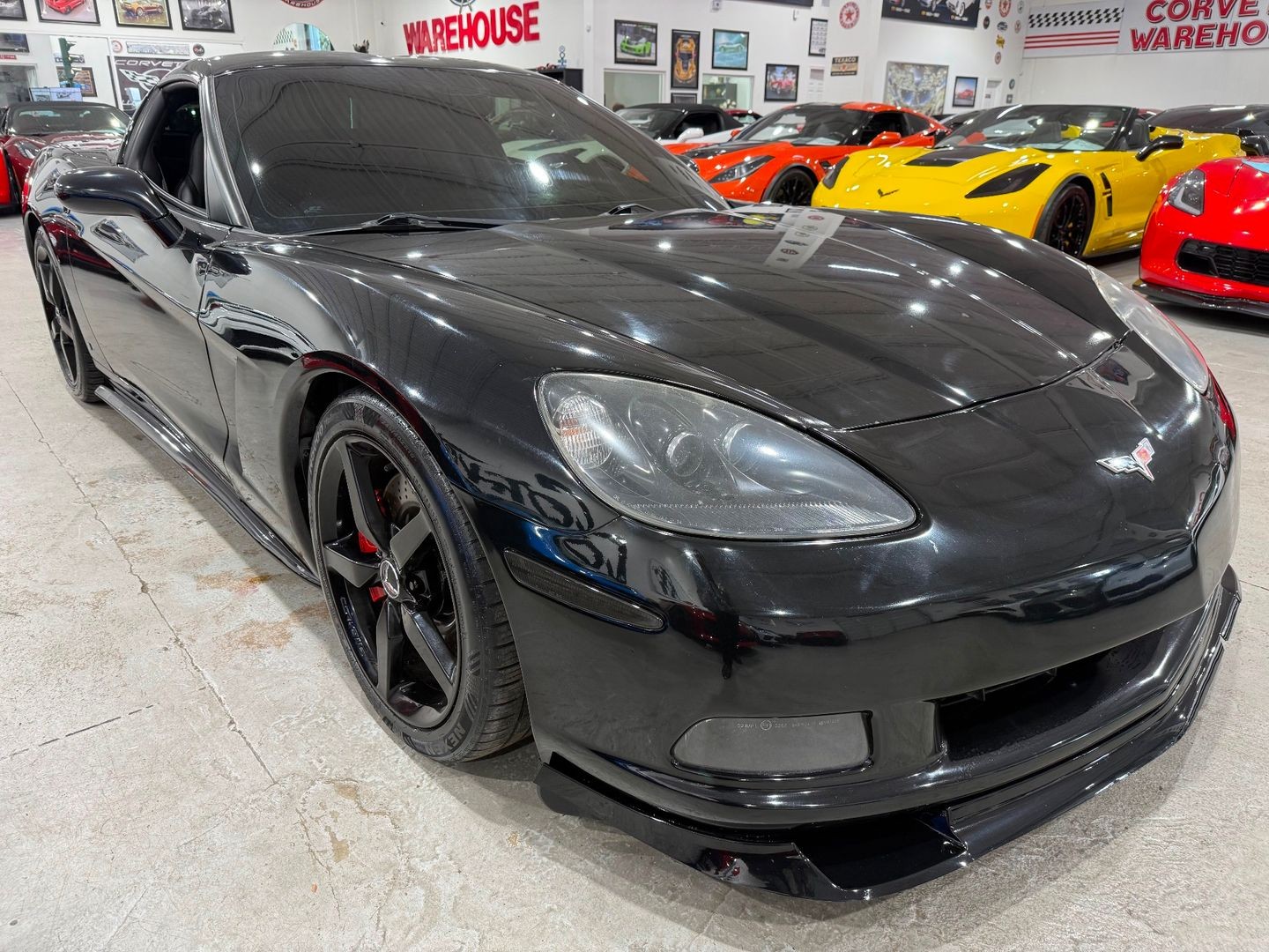 2008 [41U] Black Chevrolet Corvette   | C6 Corvette Photo 8