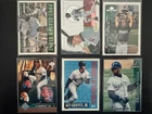 KEN GRIFFEY JR Vintage 1990's Lot of 6 MLB cards Seattle Mariners HOF! 1331