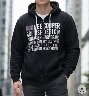 Sweatjacke 2XL  Lee Cooper  schwarz