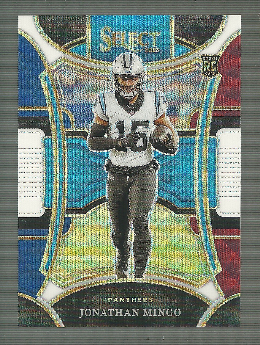 2023 Panini Select - Suite Level Jonathan Mingo #414 Tri-Color Prizm /149 (RC)