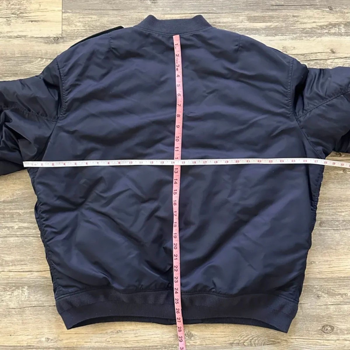 Polo Ralph Lauren MA-1 Navy Blue Flight Bomber Jacket Size XXL