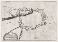 Homburg Saarland Kupferstich de Fer engraving 1693