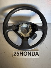 02-06 Acura Rsx Type S Leather Steering Wheel Black Oem Jdm Dc5 Dc Rare Clean