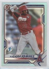 2021 Bowman Draft 1st Edition Sky Blue Foil Alexander Ramirez #BD-110 0o6v