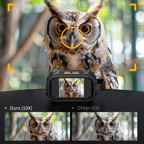 4K 36MP 10X Night Vision Goggles For Hunting IR Infrared Binoculars Digital Zoom - Picture 13 of 19