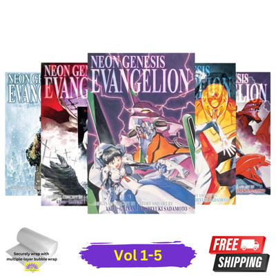 Neon Genesis Evangelion Vol 1-5 (3 in 1 Edition) Einzel / Full Set Englisch